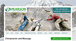 Desktop Screenshot of pearsonchiropractic.com