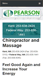 Mobile Screenshot of pearsonchiropractic.com